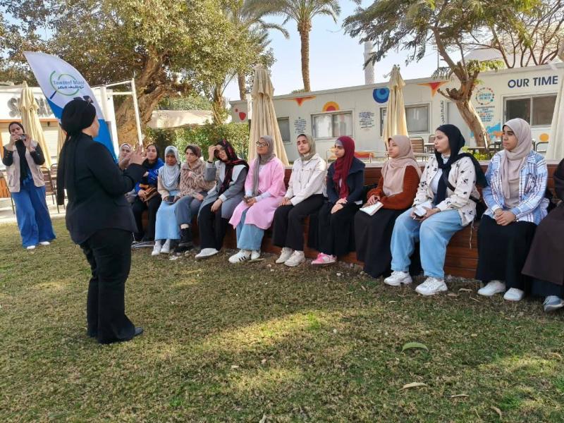 وزارة الشباب والرياضة تنظم ورشة تعريفية بمبادرة ”توظيف مصر” بأكاديمية شباب بلد بالجزيرة