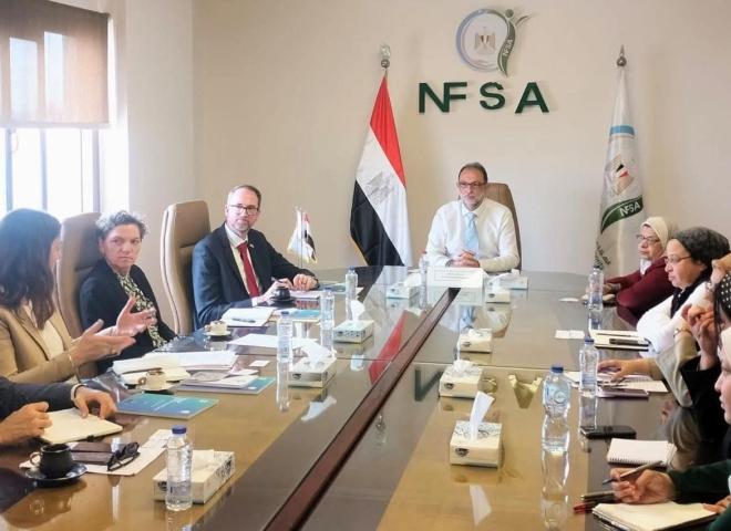 رئيس الهيئة القومية لسلامة الغذاء يستقبل وفدًا دنماركيًا لبحث التعاون الفني في مجالات سلامة الغذاء والرقابة التنظيمية