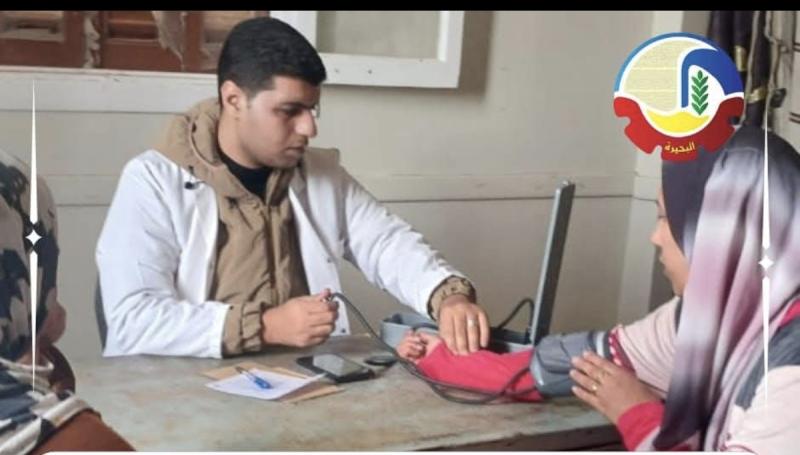 قافلة سكانية شاملة تخدم أهالي كفر نكلا بالمحمودية وتقدم ١٣٠٠ خدمة طبية وتوعوية وتثقيفية متنوعة