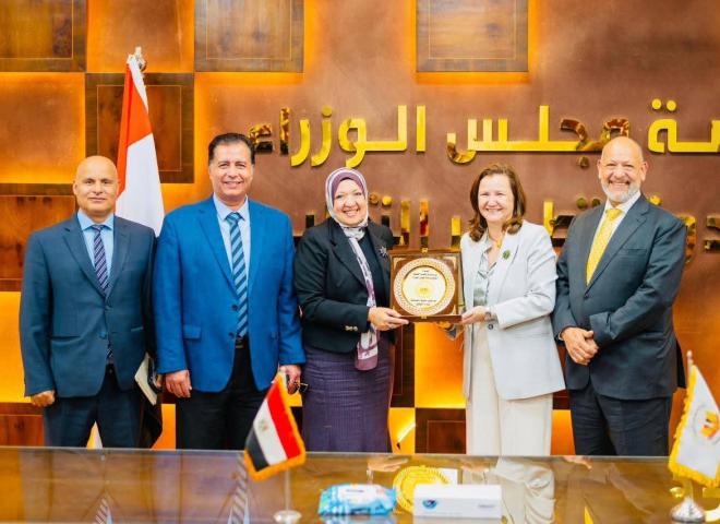 «تطوير التعليم بالوزراء» يستقبل نائب الرئيس الأول للشؤون الحكومية الدولية بشركة سيسكو العالمية