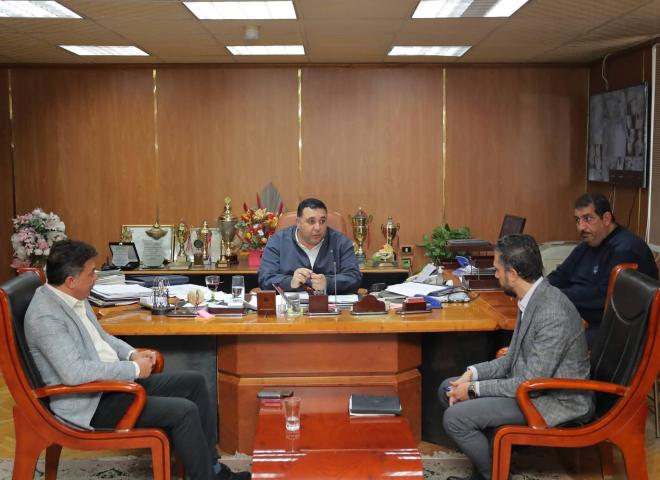 رئيس شركة مياه البحيرة يستقبل وفد جهاز تنظيم مياه الشرب وحماية المستهلك ووفد الشركة القابضة لمتابعة منظومة الأداء وخدمة العملاء