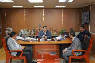 رئيس شركة مياه البحيرة يستقبل وفد جهاز تنظيم مياه الشرب وحماية المستهلك ووفد الشركة القابضة لمتابعة منظومة الأداء وخدمة العملاء