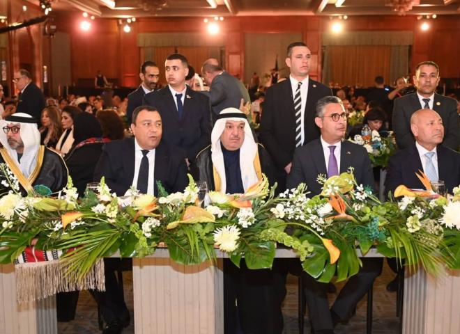 وزير التموين والتجارة الداخلية يشارك في احتفال سفارة الكويت بالعيد الوطني وعيد التحرير