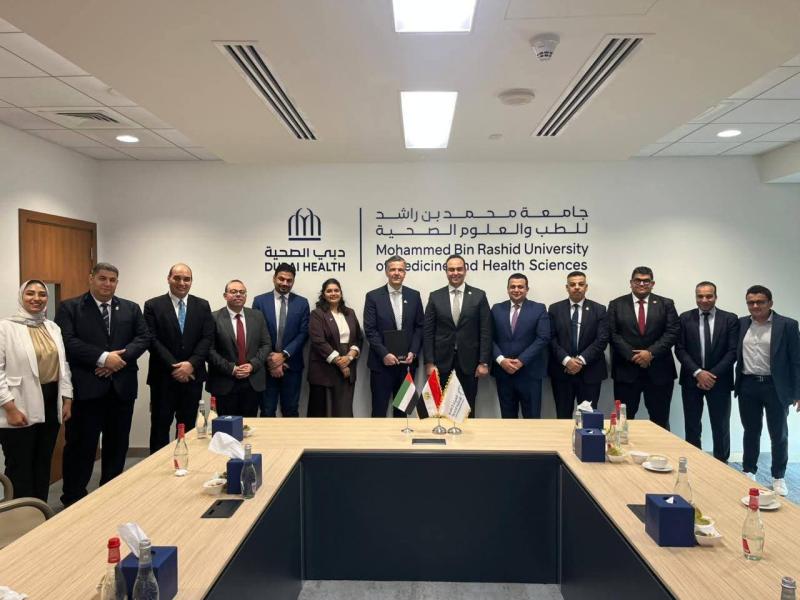 ▪︎رئيس هيئة الرعاية الصحية يلتقي رئيس مؤسسة الإمارات للخدمات الصحية