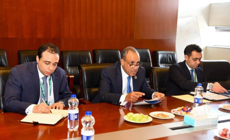 وزير الخارجية يلتقي مفوضة الصحة والشئون الإنسانية والتنمية الاجتماعية بالاتحاد الأفريقي لبحث تعزيز التعاون الصحي