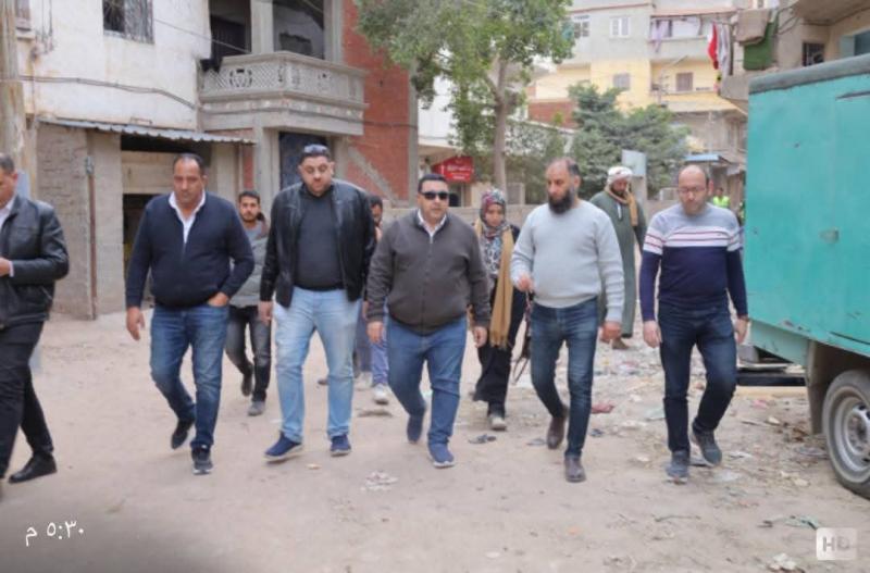 رئيس مياه البحيرة يتفقد معدلات تنفيذ الوصلات المنزلية بمبادرة «حياة كريمة» بقرية الخضره بكفر الدوار