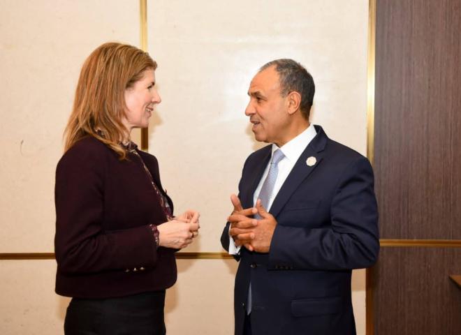 وزير الخارجية يلتقي وزيرة الدولة البريطانية للتنمية الدولية والشئون الأفريقية لبحث تعزيز التعاون في أفريقيا ودعم الاستقرار والتنمية