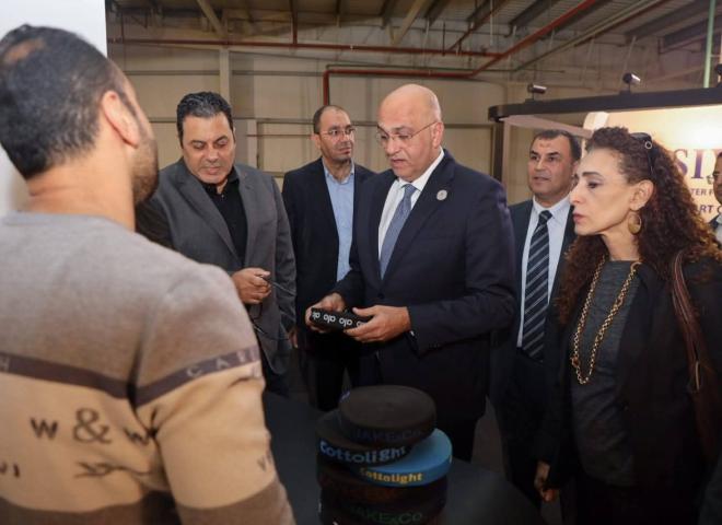 جهاز تنمية المشروعات يفتتح معرض ( Private Label Egypt ) للتصنيع لدي الغير