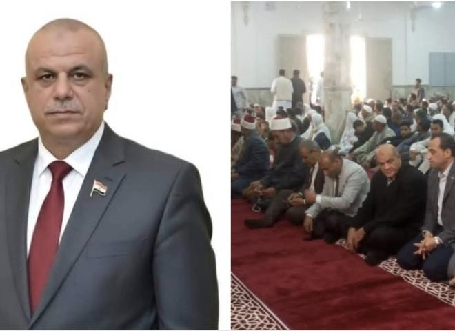 إفتتاح مسجد التوحيد بقرية نجيب محفوظ بالجهود الذاتية