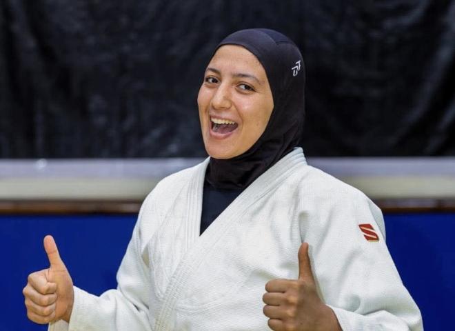 وزير الشباب والرياضة يهنئ صفا سليمان بأول إنجاز تاريخي للجودو المصري في كأس العالم للكبار
