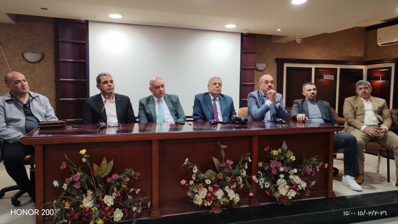 وكيل وزارة التموين  و رئيس جهاز حماية المستهلك بالبحيرة  يعقدان   اجتماع بمقر الغرفة التجارية مع أصحاب المخابز