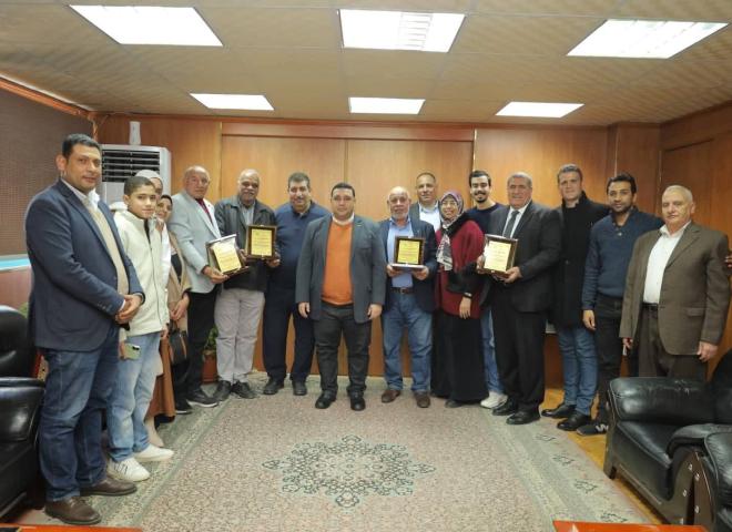 وفاء لا ينقطع… رئيس مياه البحيرة يكرّم رموز العطاء ويدعو أسرهم في لفتة إنسانية تعكس تقدير الشركه لأبنائها