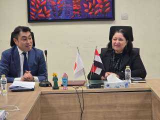 نائبة وزيرة التضامن الاجتماعي تستقبل فريق البعثة الاستشارية اليابانية التابعة لهيئة التعاون الدولي اليابانية «جايكا»