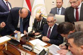 وزير العدل يلتقي عدداً من السادة أعضاء مجلسي النواب والشيوخ