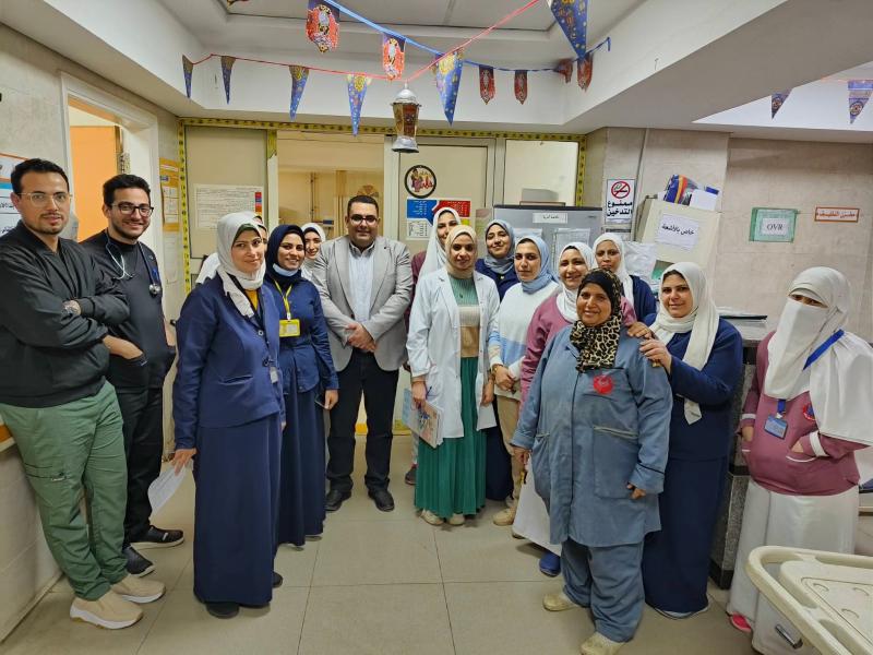 عطاءٌ يتضاعف في شهر الخير.. تكريم أبطال الرعاية الصحية ????✨ بمستشفى حميات دمنهور