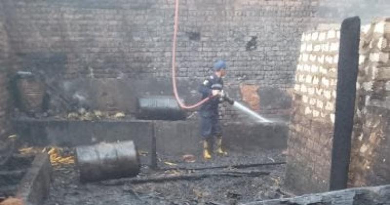 السيطرة على حريق بحوش دون خسائر بشرية بجرجا
