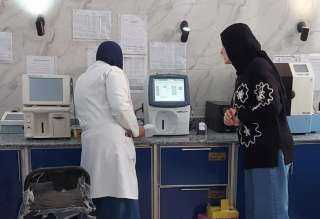 مرور ميداني لمدير ادارة المعامل بالمديرية لمتابعة العمل في مستشفى رشيد