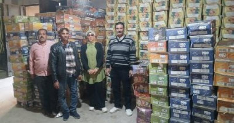 تحرير 634 مخالفة تموينية وضبط كميات كبيرة من السلع المدعمة والمجهولة بسوهاج