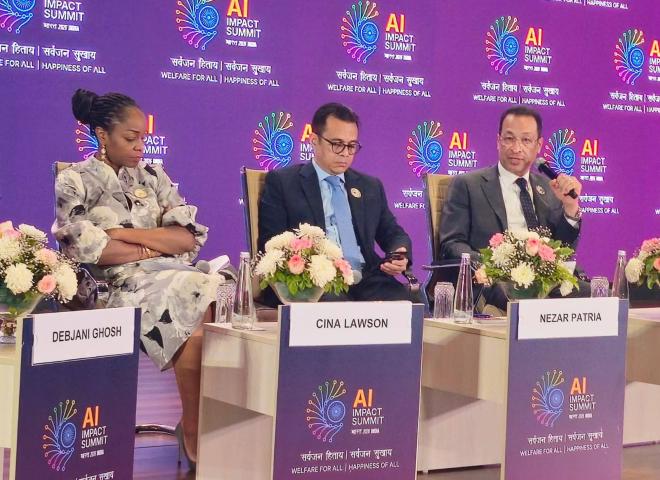 - المهندس/ رأفت هندي وزير الاتصالات وتكنولوجيا المعلومات يشارك في جلسة وزارية رفيعة المستوى ضمن فعاليات AI Impact Summit 2026 بالهند