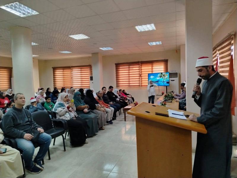 ضمن فعاليات ”قطار الخير ٢”  ندوة تثقيفية بعنوان”أنوار التنزيل” بمكتبة مصر العامة فرع كفر الدوار