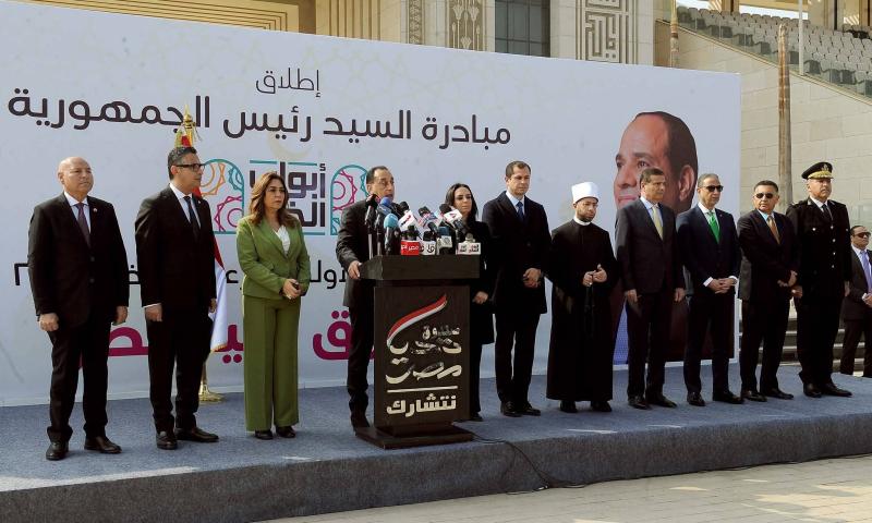 رئيس الوزراء يعلن إطلاق المبادرة الرئاسية ”أبواب الخير” لدعم الأسر الأولى بالرعاية خلال شهر رمضان المعظم