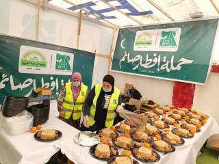 عطاء متواصل في سادس أيام رمضان .. ”قطار الخير ٢” يدعم الأسر الأولى بالرعاية بوادي النطرون وحوش عيسى بن ١٨٥٠ وجبة إفطار