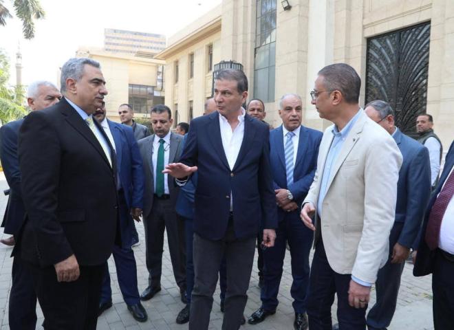 وزير الزراعة ومحافظ الجيزة يتفقدان المتحف الزراعي ويشيدان بأعمال التطوير تمهيدا لوضعه على خريطة السياحة