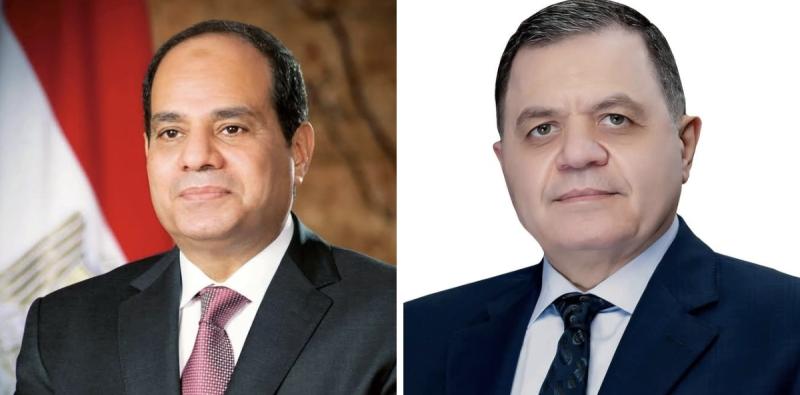 اللواء محمود توفيق وزير الداخلية يهنئ  ”  الرئيس/ عبدالفتاح السيسى ”  بمناسبة الإحتفال بذكرى العاشر من رمضان