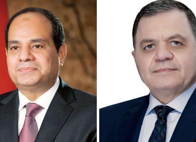 اللواء محمود توفيق وزير الداخلية يهنئ  ”  الرئيس/ عبدالفتاح السيسى ”  بمناسبة الإحتفال بذكرى العاشر من رمضان