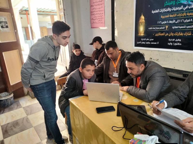 إستمرار مسابقات أوائل الطلبة والطلاب المبتكرين لدعم التفوق والإبداع ضمن فعاليات ”قطار الخير ٢” بالبحيرة