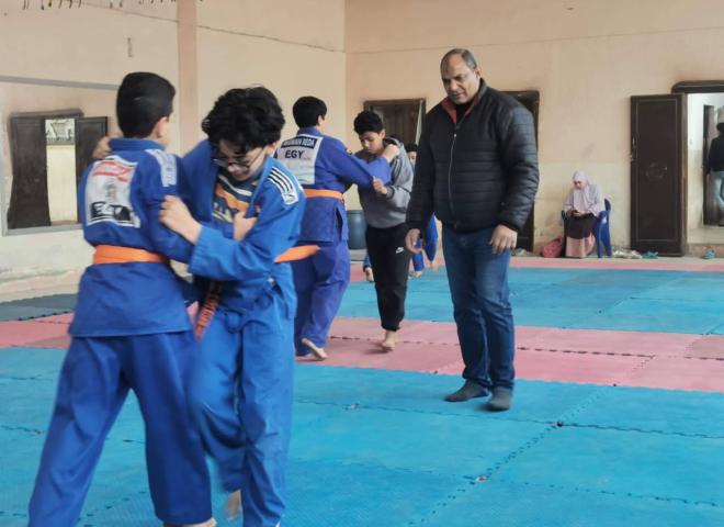 محافظة البحيرة تواصل تنفيذ برامج المشروع القومي للموهبة والبطل الأولمبي ضمن فعاليات ”قطار الخير ٢”