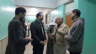 وكيل الوزارة يتفقد مبنى المركز الطبي بغرب ايتاي البارود ، للوقوف على حالته الإنشائية