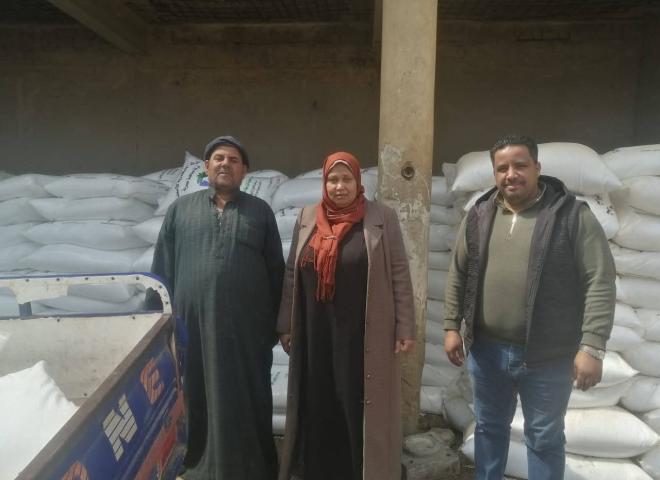 تعاون حوش عيسى تتابع أعمال جمعية أبو الشقاف الزراعية