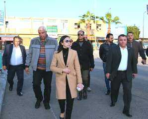 محافظ البحيرة تتابع إنتظام العمل والإلتزام وتوافر السيارات بمجمع مواقف دمنهور