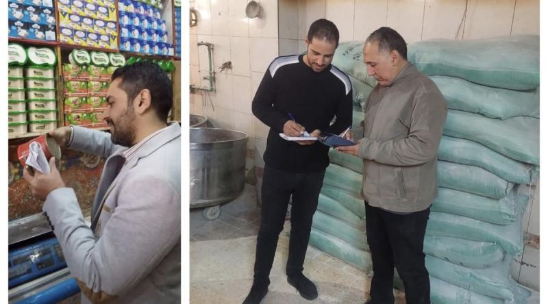 حملات تموينية مكبرة على الأسواق والمخابز بالبحيرة وضبط ٤٢ مخالفة متنوعة بالمحمودية