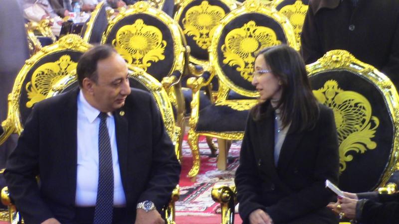 قيادات البحيرة تُشارك في عزاء والدة اللواء طارق عبد الباعث بركات