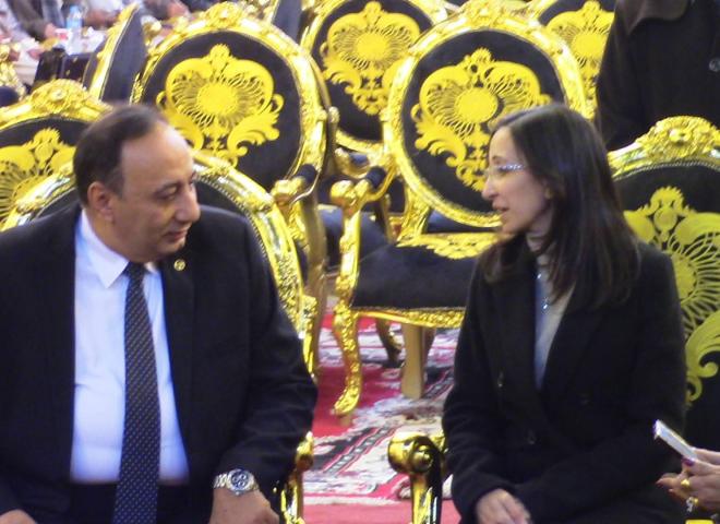 قيادات البحيرة تُشارك في عزاء والدة اللواء طارق عبد الباعث بركات