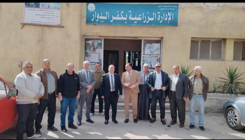 جولات مكوكية لوكيل زراعة البحيرة خلال أيام عيد الفطر