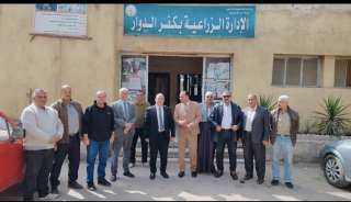 جولات مكوكية لوكيل زراعة البحيرة خلال أيام عيد الفطر