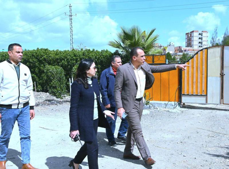 محافظ البحيرة تتفقد الطريق الزراعي السريع بنطاق مركز ومدينة دمنهور