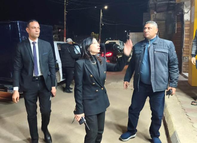 محافظ البحيرة تتابع ميدانياً الالتزام بمواعيد غلق المحال العامة بمركز  أبو المطامير وتؤكد لا تهاون مع المخالفين