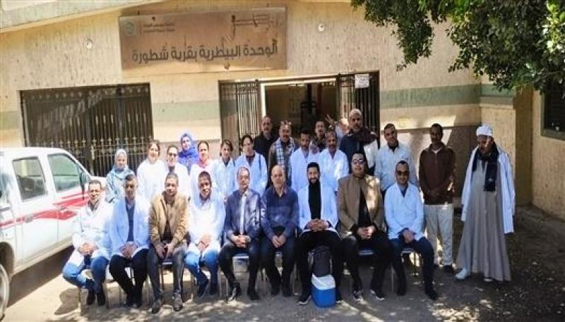 بيطرى سوهاج :بدء فعاليات الحملة القومية للتحصين ضد مرضي الجلد العقدي وجدري الأغنام