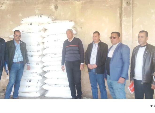 حملات مكبرة للمرور علي الأسواق والمحلات التجارية بقرية الشعراوي