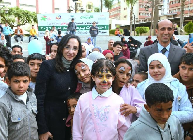 محافظ البحيرة تشهد احتفالية يوم اليتيم بمكتبة مصر العامة بدمنهور