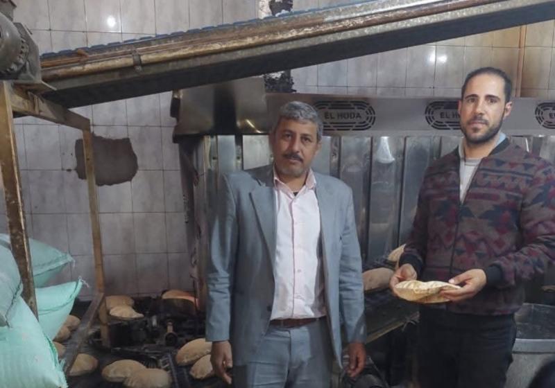 ضبط مخبز قام بإنتاج خبز ناقص الوزن بمقدار 26 جرام للرغيف، وجارٍ تطبيق لائحة الجزاءات عليه