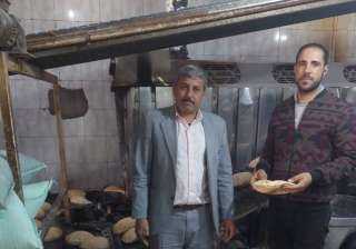 ضبط مخبز قام بإنتاج خبز ناقص الوزن بمقدار 26 جرام للرغيف، وجارٍ تطبيق لائحة الجزاءات عليه