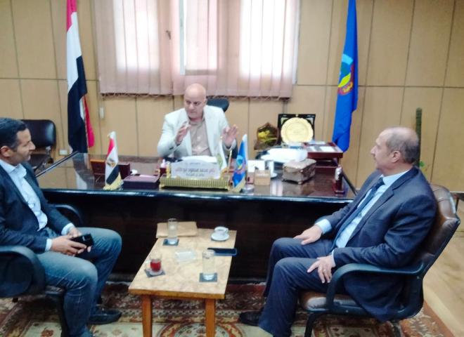 وكيل زراعة البحيرة يلتقي بعضو مجلس الشيوخ لبحث مطالب المواطنين