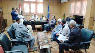 فى اللقاء الجماهيري...حل العديد من مشاكل المزارعين بالبحيرة