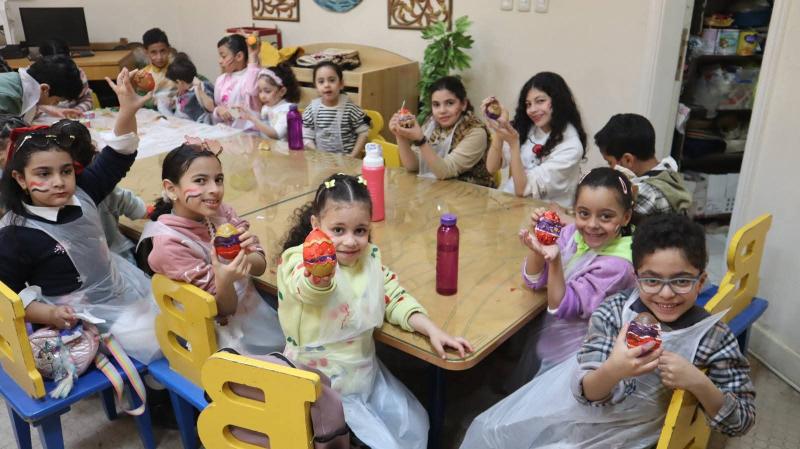 بهجة الربيع في عيون الأطفال .. مكتبة مصر العامة بدمنهور تنظم إحتفالية ترفيهية مبهجة بمناسبة ”شم النسيم”