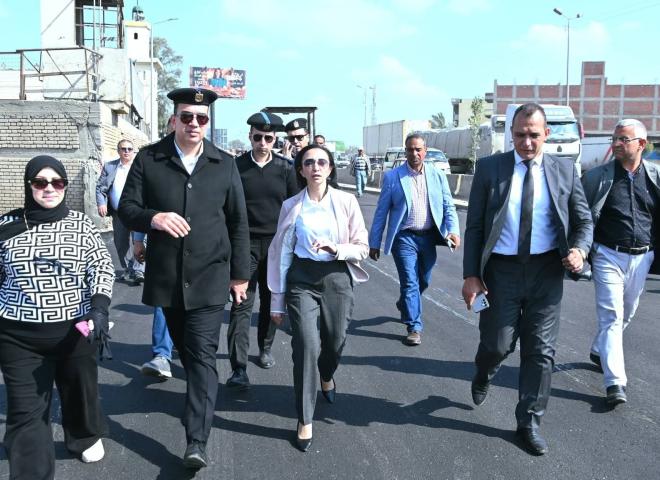 جاكلين عازر: تطوير شبكة الطرق أحد محاور التنمية الشاملة وتحسين جودة الحياة للمواطنين